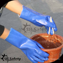 SRSAFETY Beste längere grüne PVC Handschuhe Hersteller in Indien